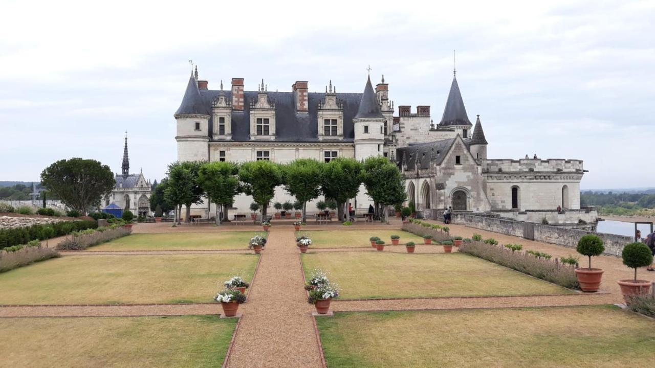 Appartement Au Calme, Avec Parc Prive, 50M Du Tram Tours Bagian luar foto